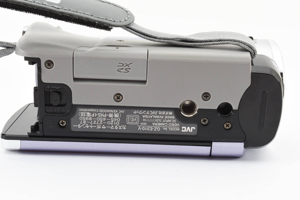 ☆美品☆JVCケンウッド Everio GZ-E310-V ☆元箱☆ #8186 2028459
