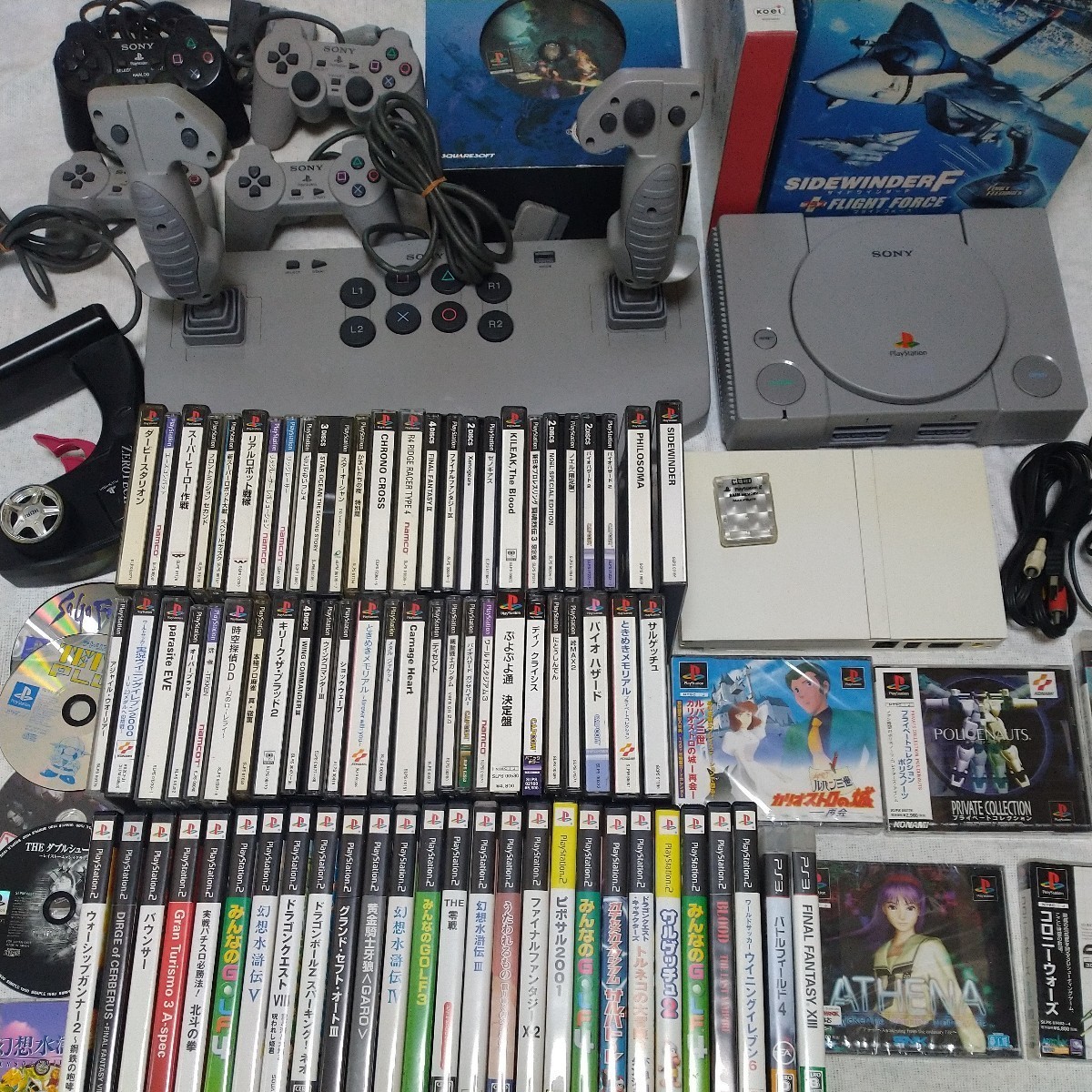 PS ゲーム機 ソフト 大量 まとめてセット SONY PlayStation2 本体 