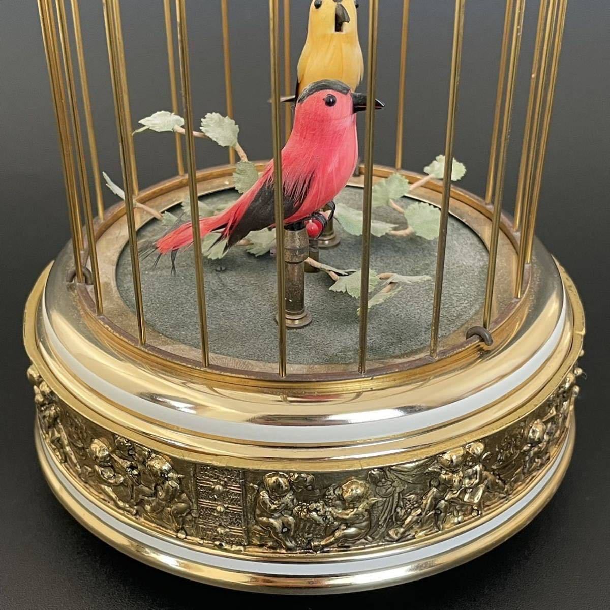 ☆名作☆リュージュ オルゴール シンギングバード REUGE Singing Bird