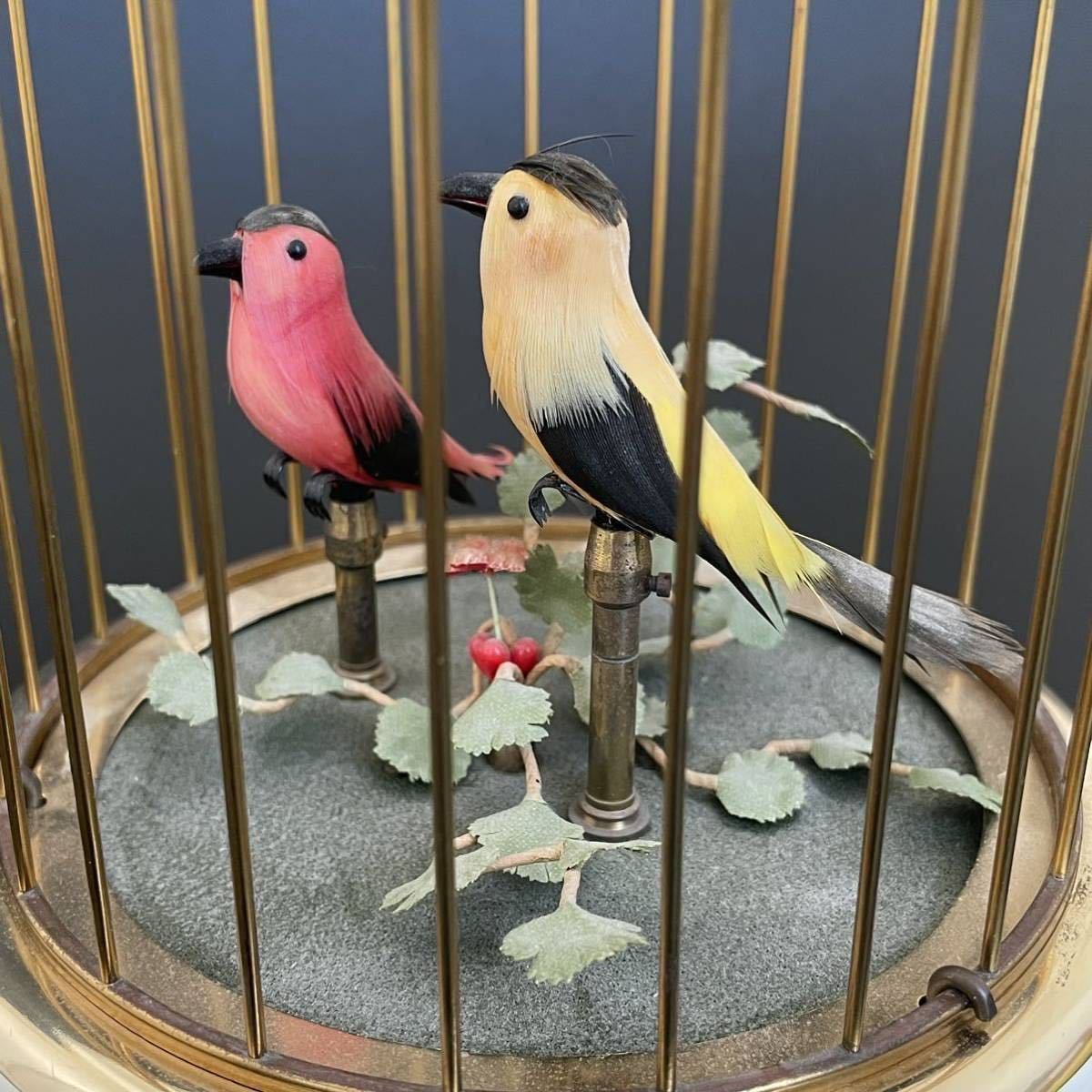 ☆名作☆リュージュ オルゴール シンギングバード REUGE Singing Bird
