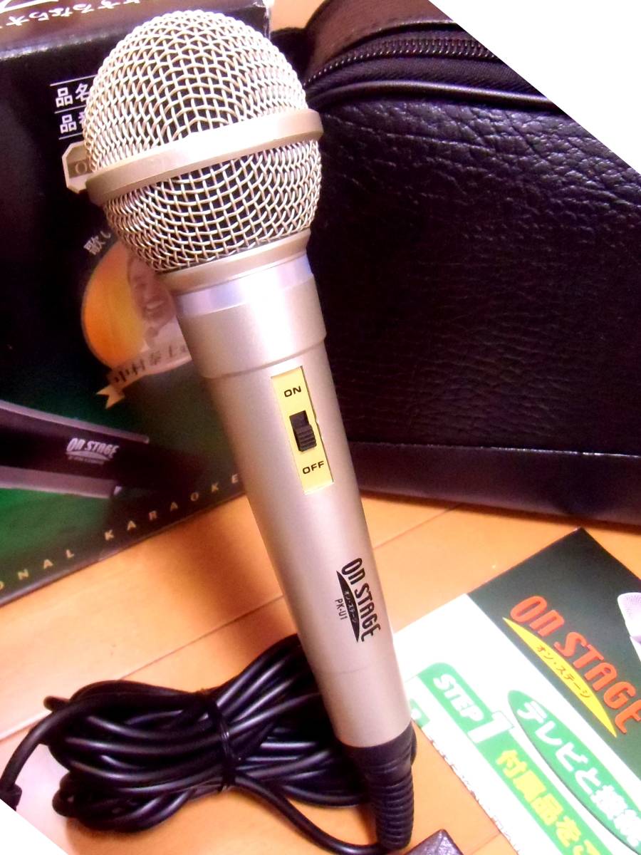 美品 ON STAGE Z-PK121WT ワイヤレス Z-PKD101 ☆超美品♪♪ワイヤレス♪オンステージカラオケ1200曲内臓 Z-PK121WT +