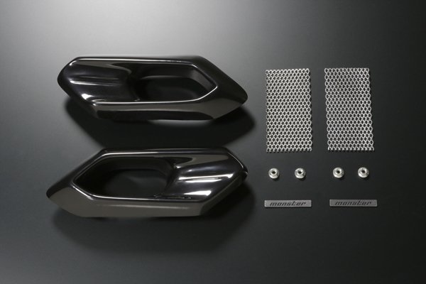 Monster Sport モンスタースポーツ フェンダーダクト FRP仕様 アルト