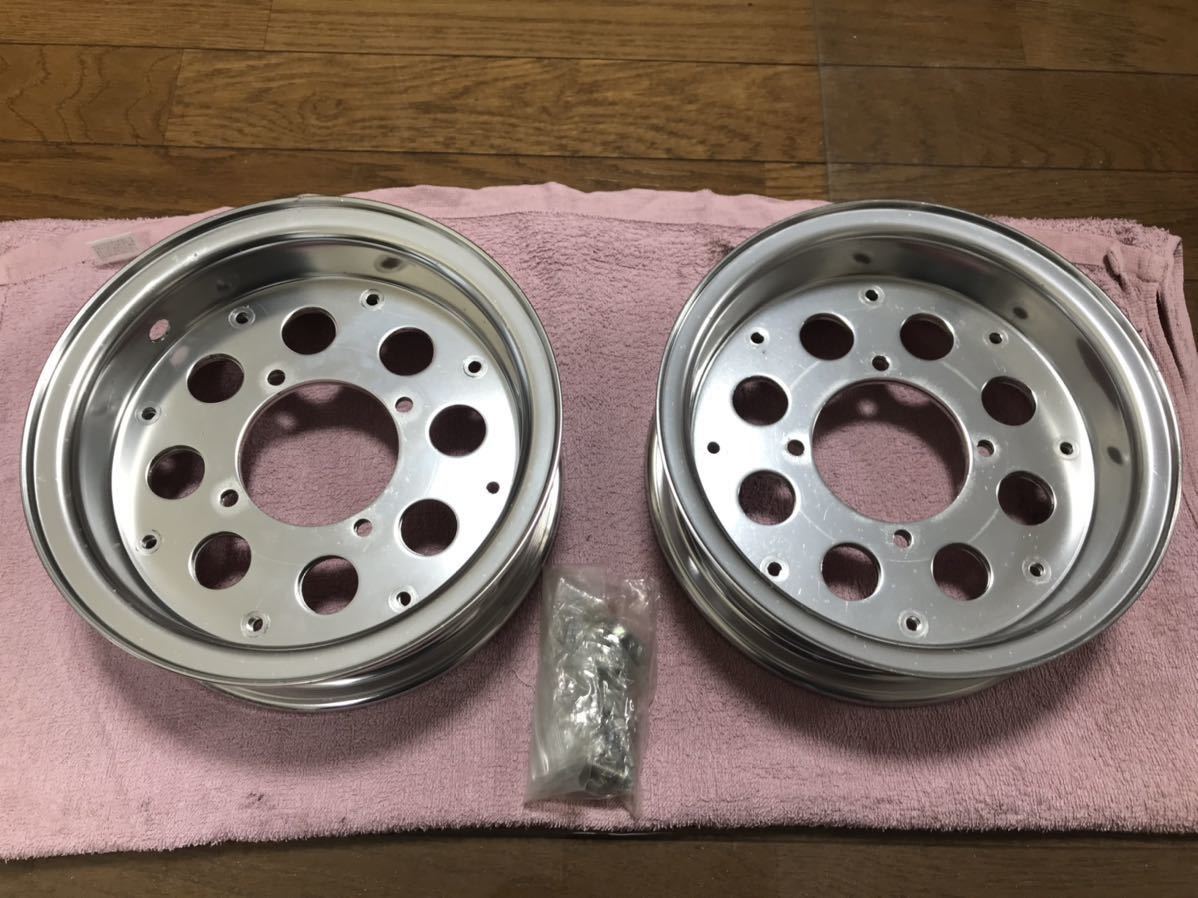 ☆廃番 希少 当時物☆ モンキー工場 早矢仕製 8インチ アルミホイール
