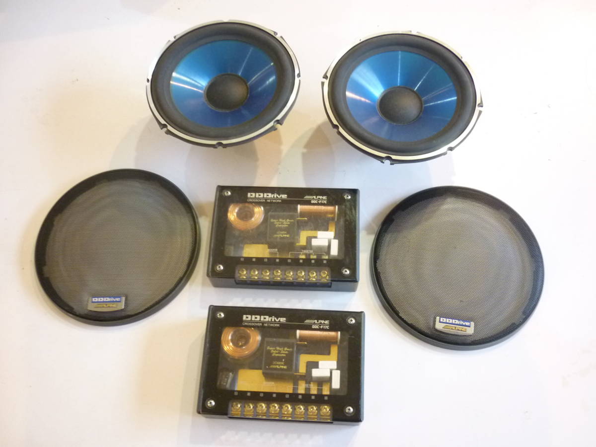 ALPINE DDC-F17C 16㎝セパレートスピーカー