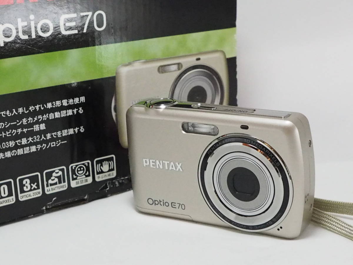 HOT，SALE 実用 PENTAX ペンタックス Optio E70 単三電池 使用 ＠2568(ペンタックス)｜売買されたオークション情報、yahooの商品情報をアーカイブ公開 - オークファン ペンタックス