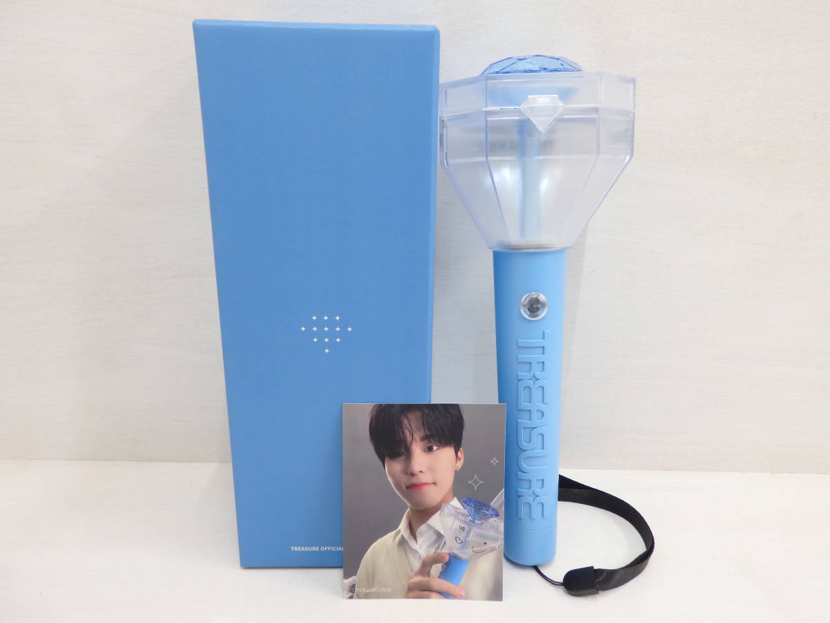 cd17)TREASURE OFFICIAL LIGHT STICK ジョンウ トレカ付き トレジャー 