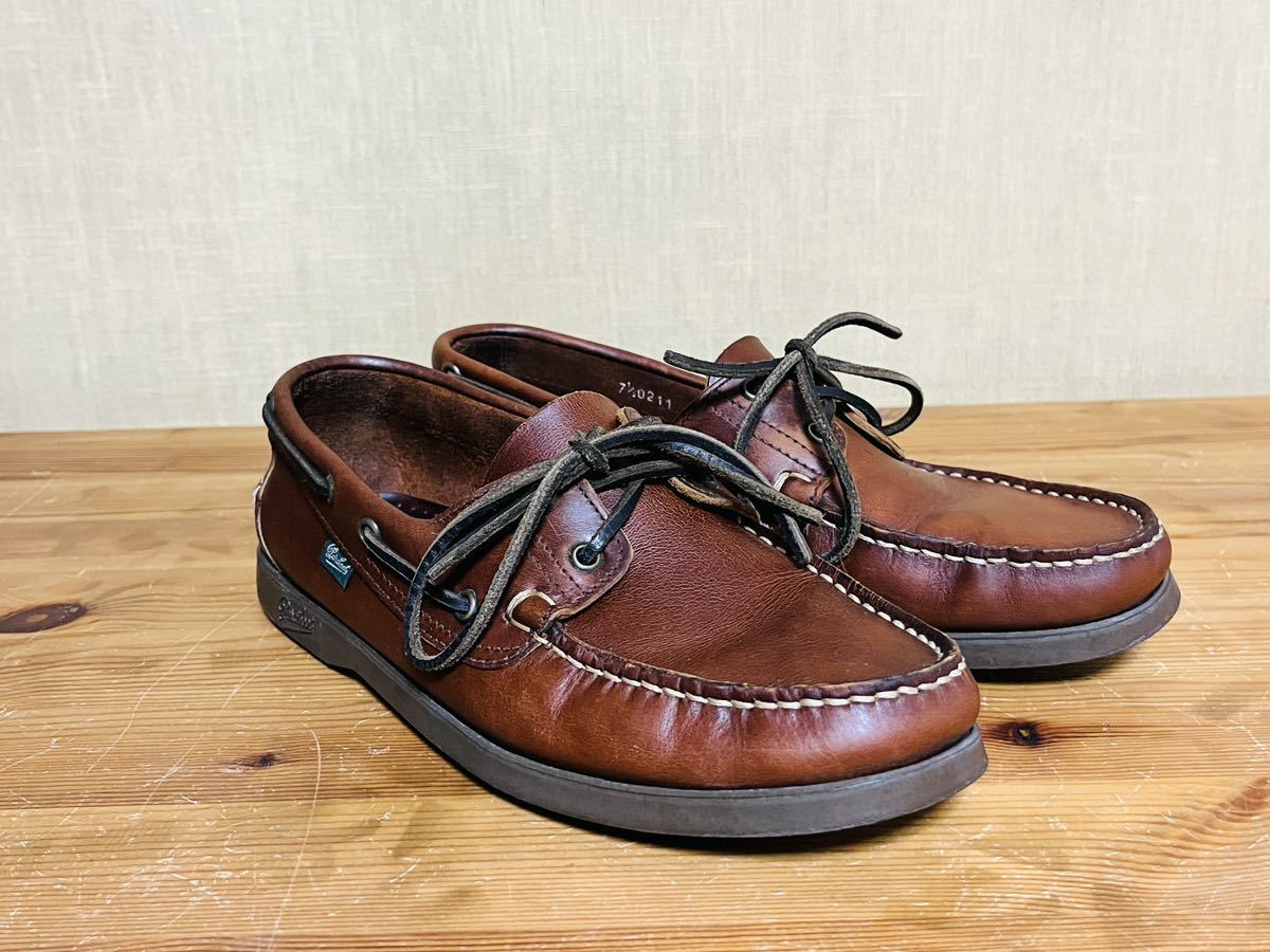 Paraboot パラブーツ Barth バース デッキシューズ 7.5 パラブーツ