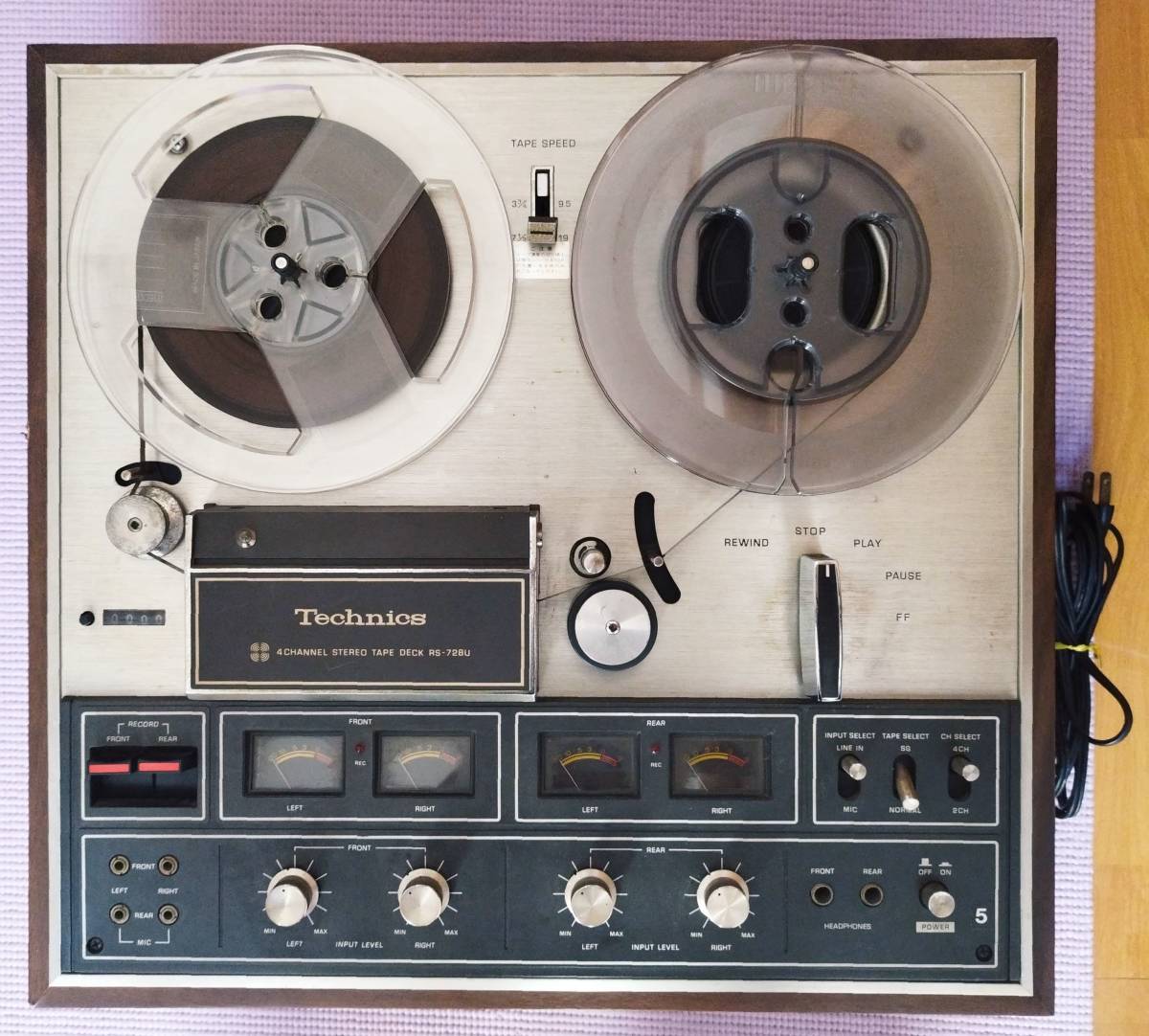 Technics オープンリールデッキ テクニクス オープンリール RS-728U 
