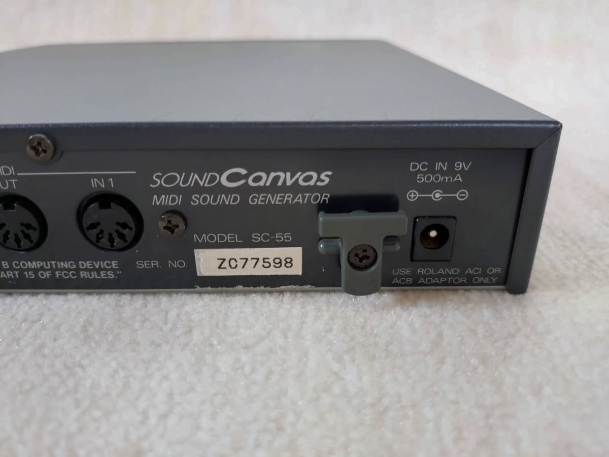 Roland ローランド SC-55mkII 音源モジュール Roland SC-55 mkII mk2