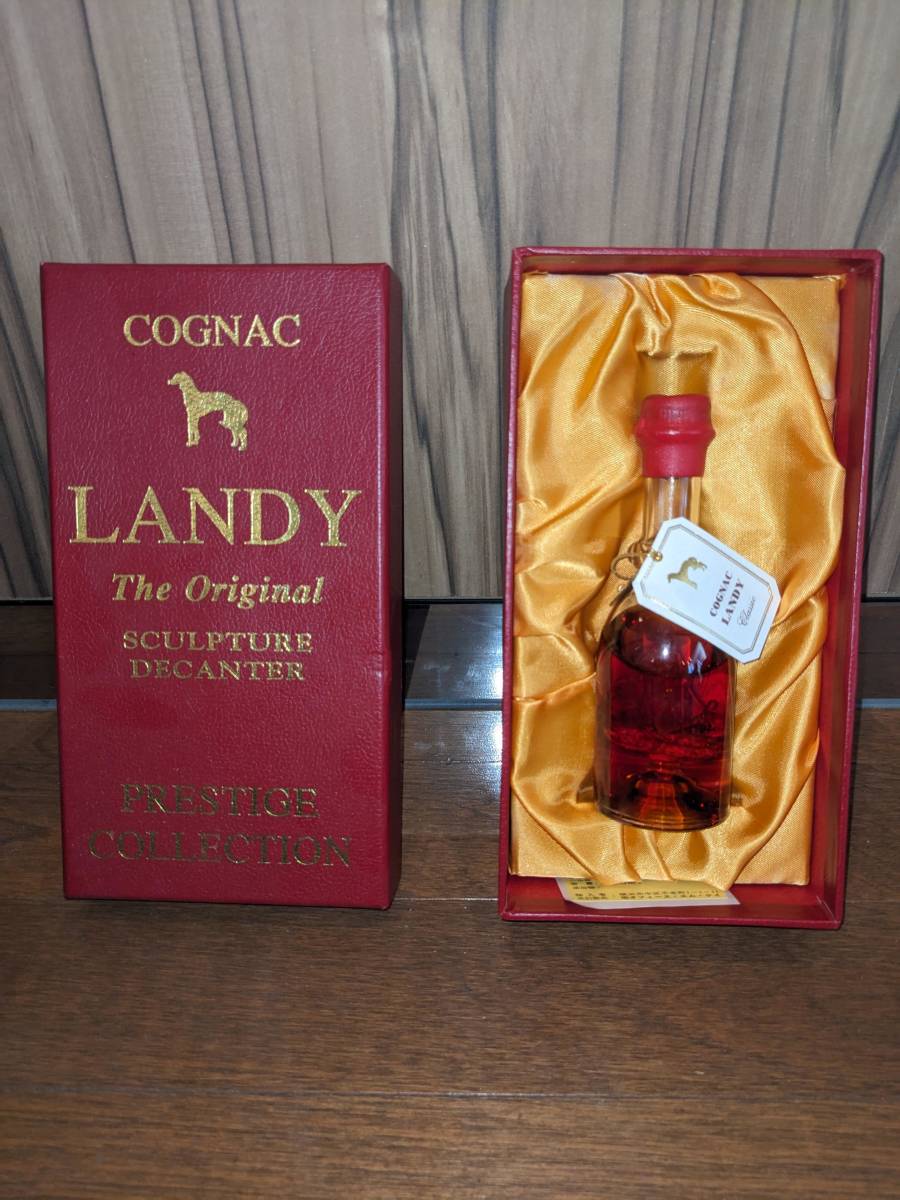 1円スタート！】未開栓 古酒 COGNAC LANDY IMPERIAL HORSE ランディ