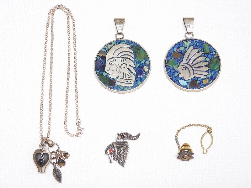 2312-0032○宝市/スターリング/925/シルバー/ネックレストップ