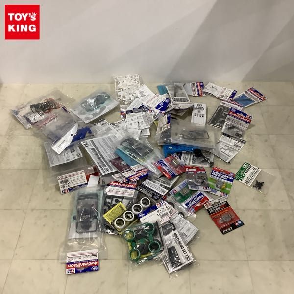 1円〜 訳あり タミヤ ミニ四駆 ハイパーダッシュモーターPRO、サンダーショット クリヤーボディセット 等