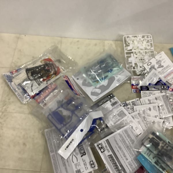 1円〜 訳あり タミヤ ミニ四駆 ハイパーダッシュモーターPRO、サンダーショット クリヤーボディセット 等