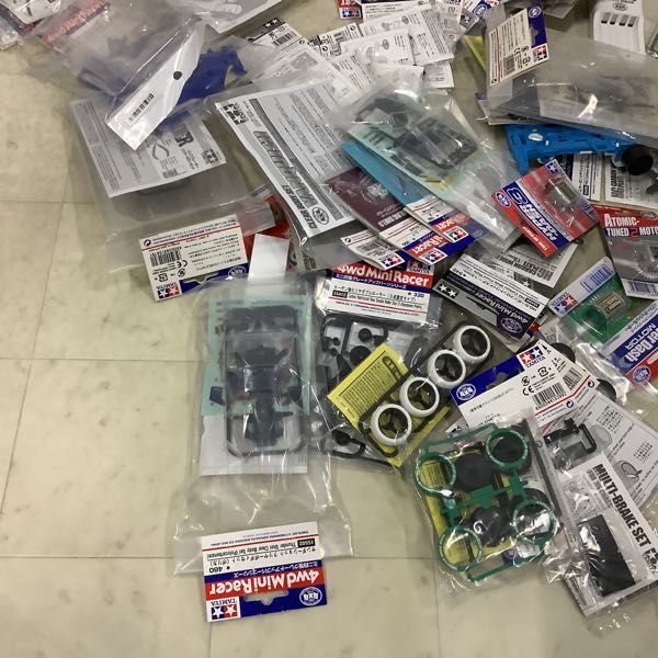 1円〜 訳あり タミヤ ミニ四駆 ハイパーダッシュモーターPRO、サンダーショット クリヤーボディセット 等