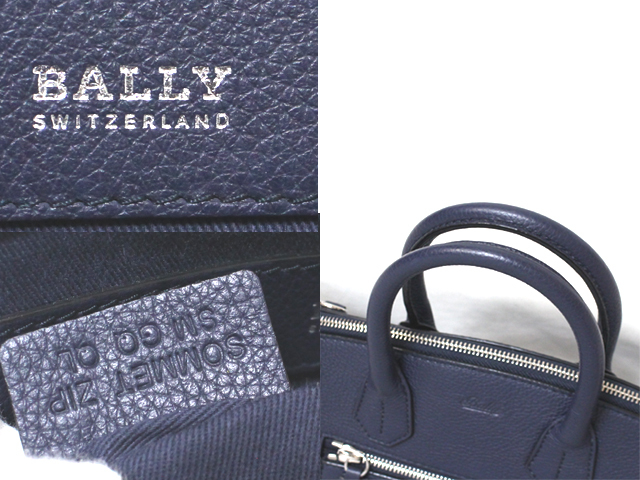 超美品 Bally バリー レザー 2way ハンドバッグ SOMMET ZIP SM