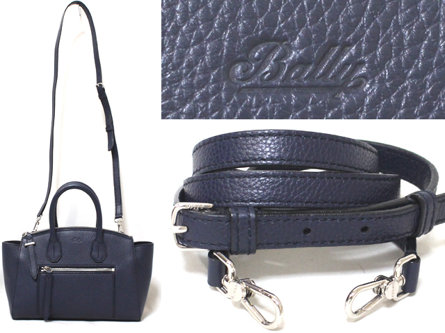 超美品 Bally バリー レザー 2way ハンドバッグ SOMMET ZIP SM