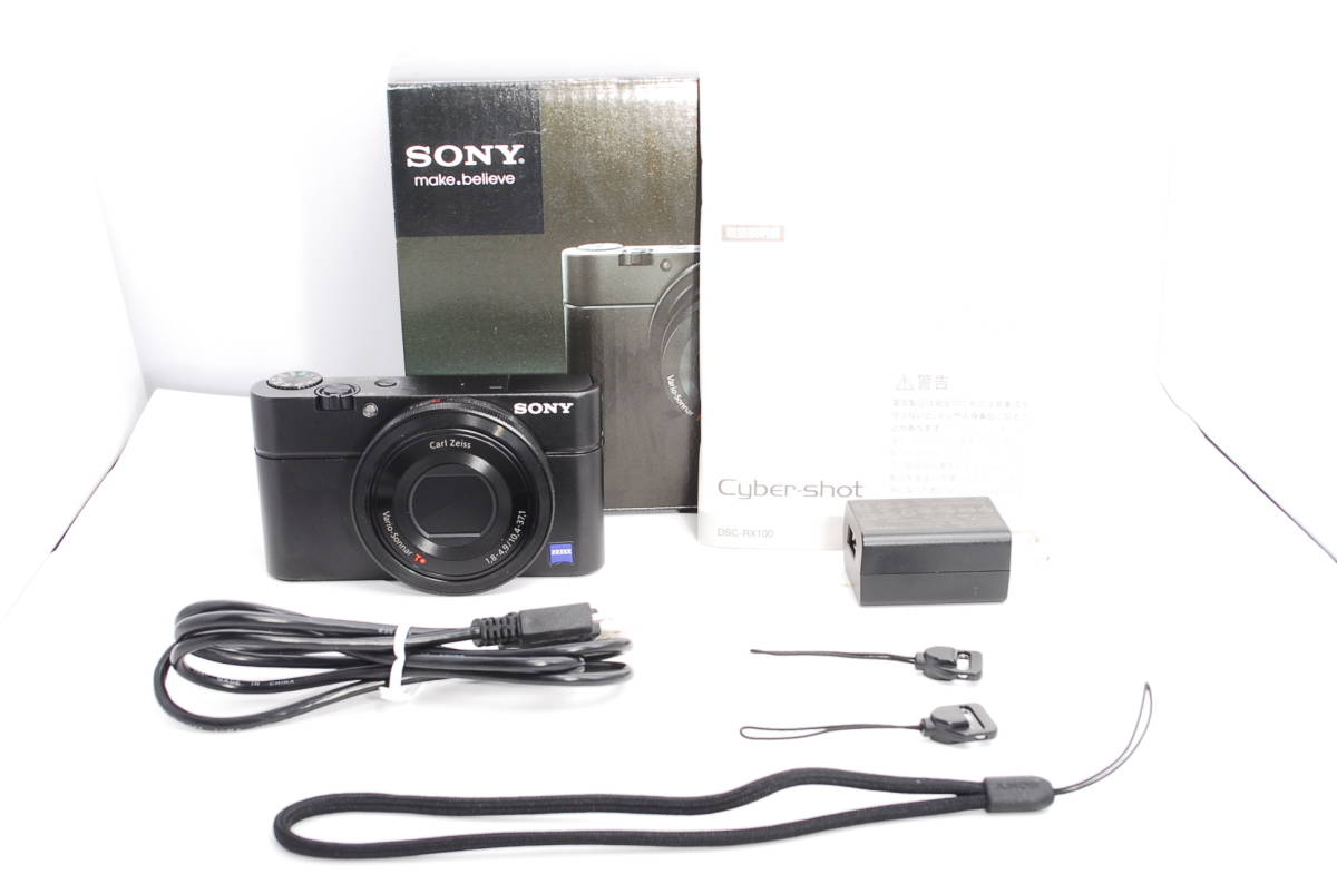 〓外観非常に綺麗 元箱 付属品完備〓SONY ソニー Cyber-shot DSC-RX100 