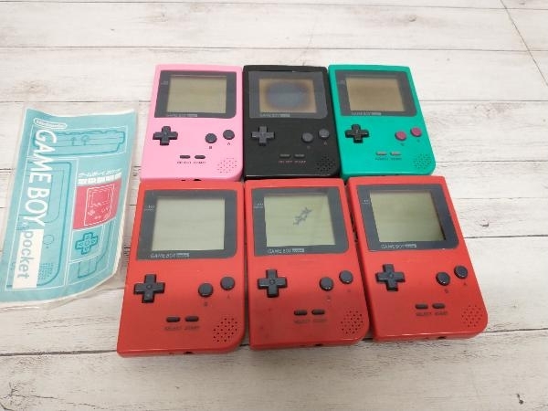 ジャンク ゲームボーイポケット 6台セット 【公式通販】