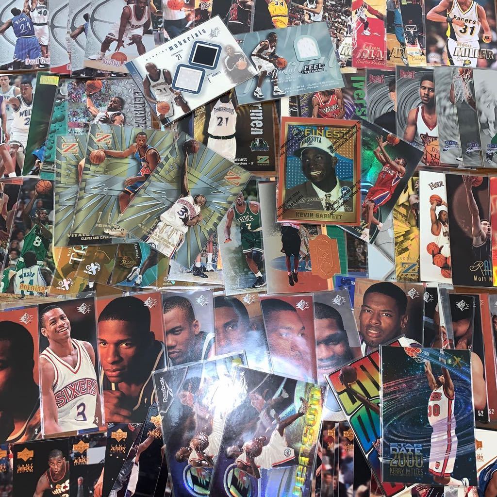 NBA カード 大量 まとめ ALLEN IVERSON KEVIN GARNETT etc lot 100card ③