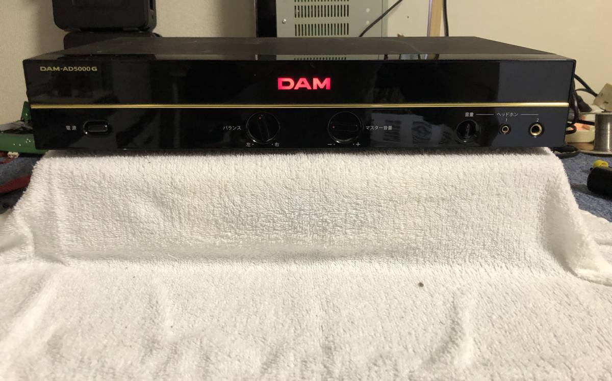 カラオケアンプ DAM-AD5000G 5000Gカラオケ パワーアンプ DAM 5000G
