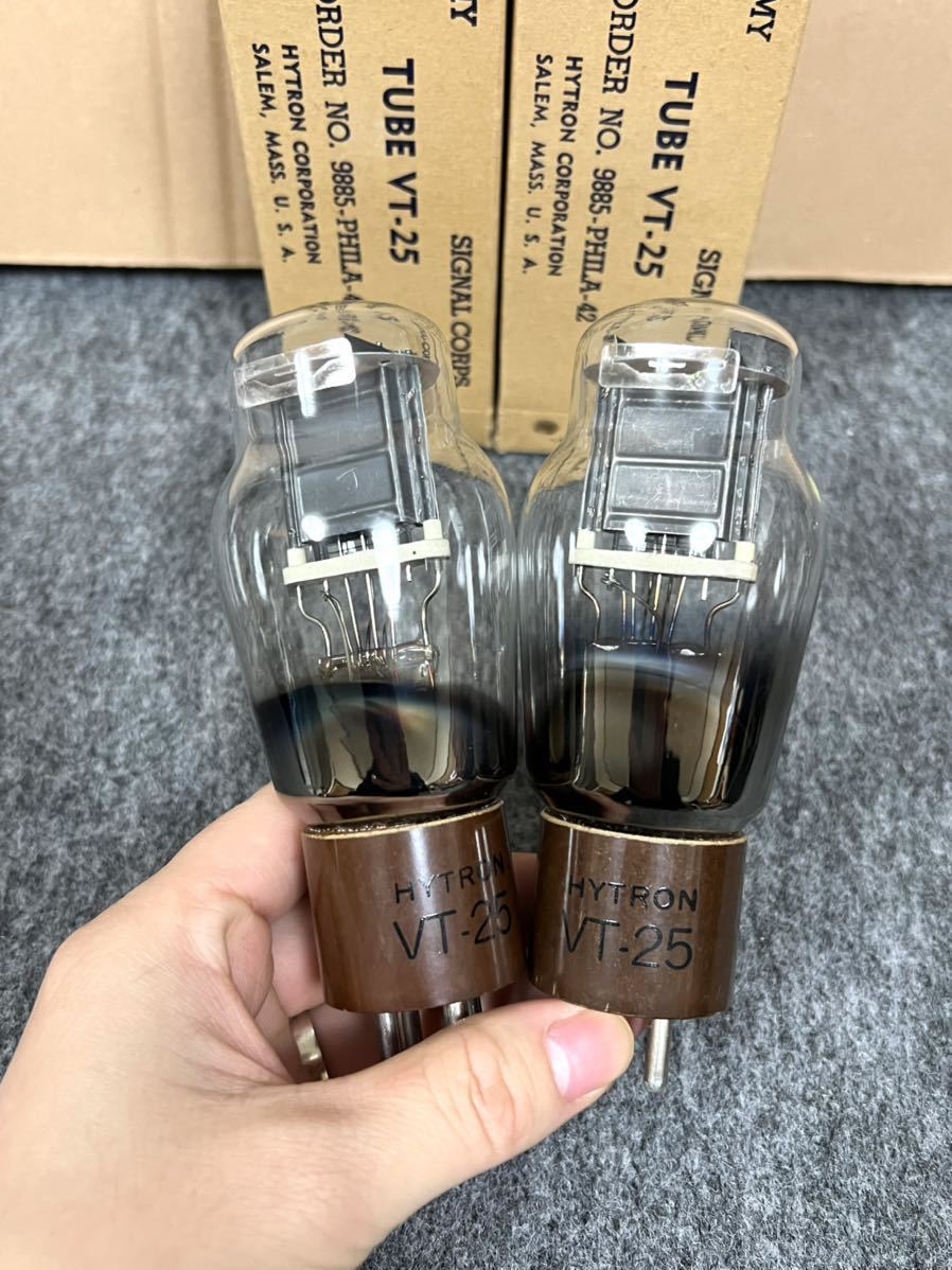 HYTRON VT-25真空管、2本。元箱付き | KINNECT.COM.AU
