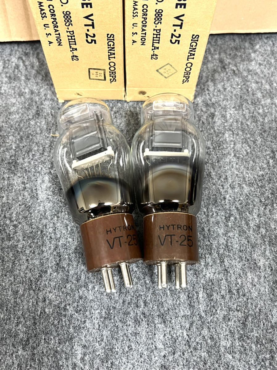 HYTRON VT-25真空管、2本。元箱付き | KINNECT.COM.AU