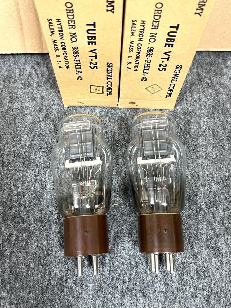 HYTRON VT-25真空管、2本。元箱付き | KINNECT.COM.AU
