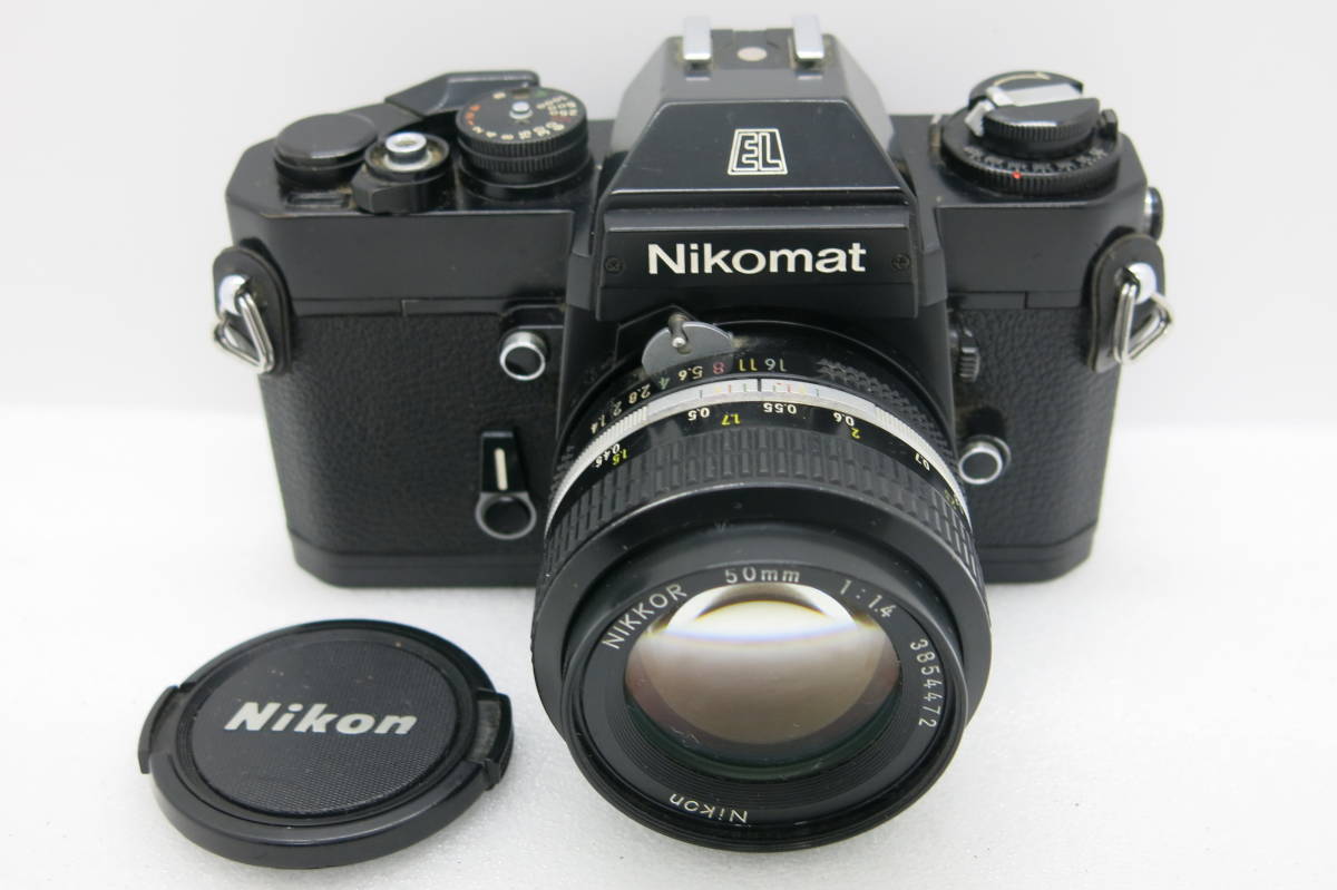 カメラ 【動作未確認】Nikomat EL + NIKKOR-O.C AUTO