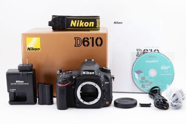  良品 Nikon ニコン D610 ボディ 元箱付 ショット数約１８５００回(ニコン)｜売買されたオークション情報、yahooの商品情報をアーカイブ公開 - オークファン ニコン