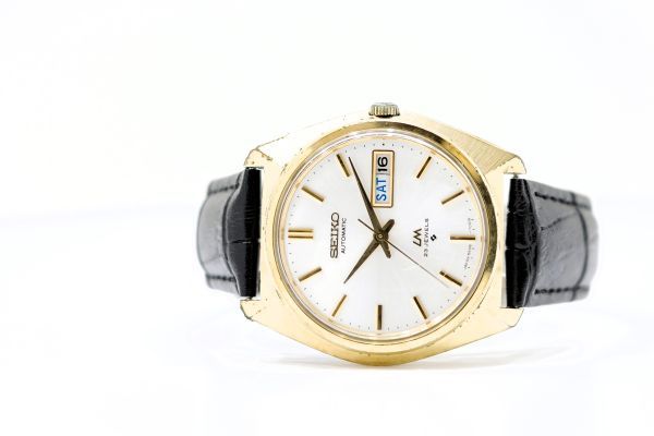 【得価，高品質】 1292 SEIKO LORD MATIC LM 23JEWELS AT 5606-7000 セイコー ロードマチック 23石 機械式 自動巻き メンズ 腕時計 国鉄記念刻印あり(セイコー)｜売買されたオークション情報、yahooの商品情報をアーカイブ公 その他