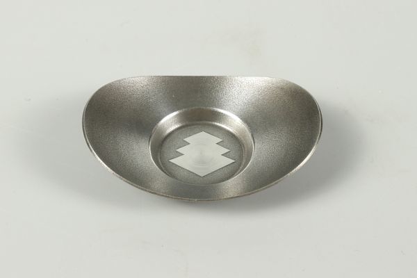 茶托 煎茶道具 錫製 茶道具 共箱 4131□ 5客 - 5枚 | 唐
