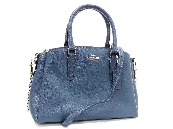 1円 □極美品□ COACH コーチ F28977 ミニ セージ キャリーオール