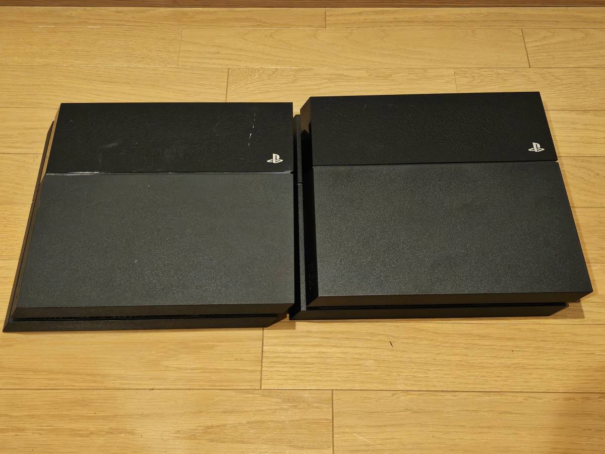 数量限定，品質保証 PS4 CUH-1000A 1100A ジェットブラック ２台 動作確認のみジャンク扱い(PS4本体)｜売買されたオークション情報、yahooの商品情報をアーカイブ公開 - オークファン PS4本体