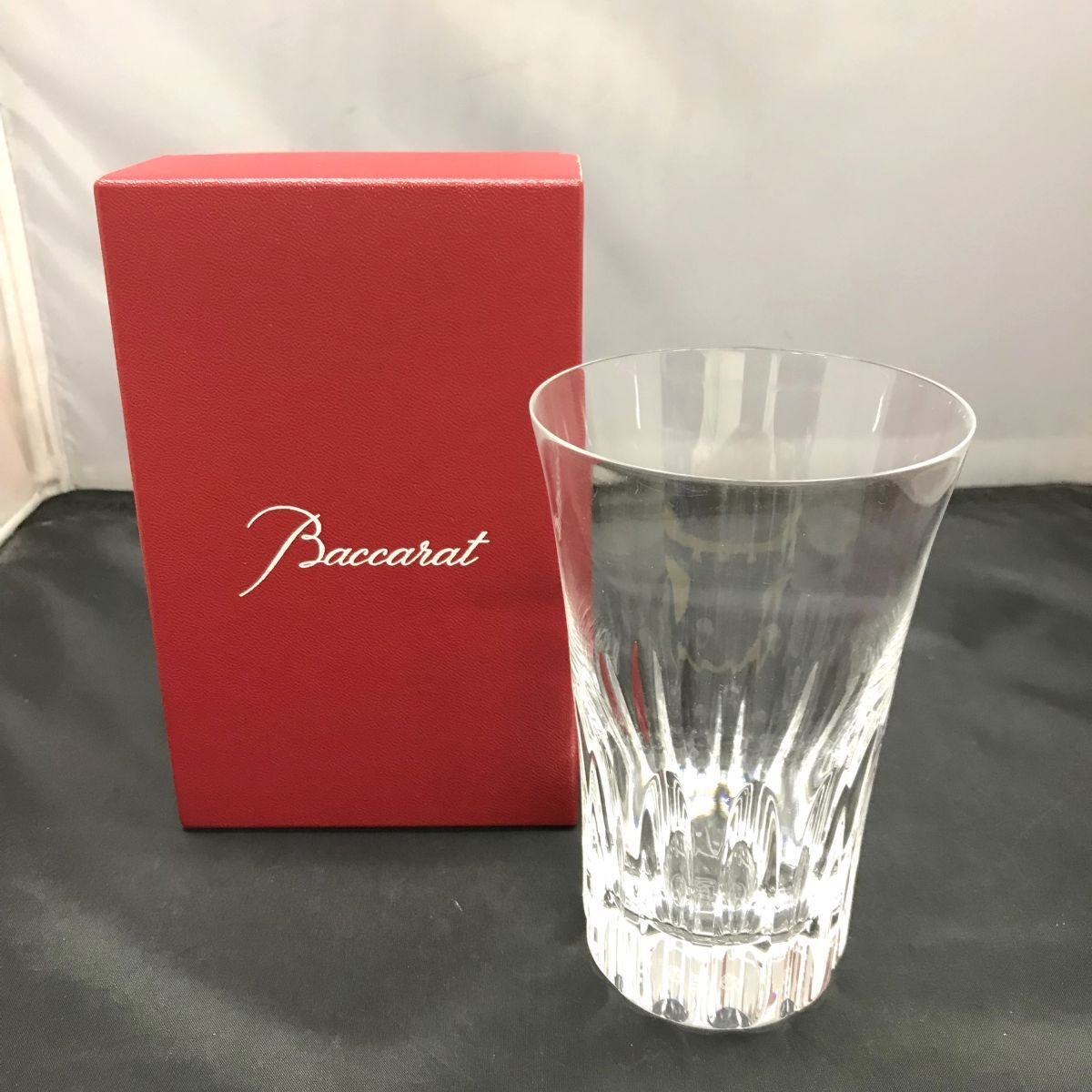 B107-I51-703 Baccarat バカラ グラス 口径約9㎝×H約14㎝ 食器 箱付き ブランド ガラス プレゼント ギフト 正規品 キッチン