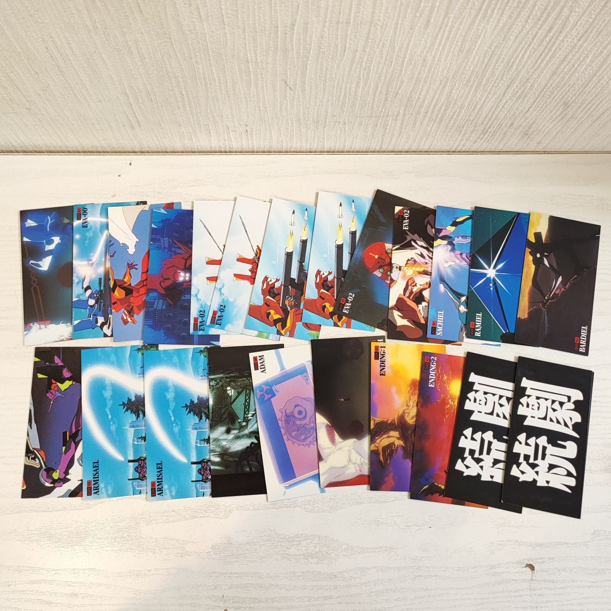 カードダス・マスターズ/エヴァンゲリオン・ 1 欠品SPカード含め 計8