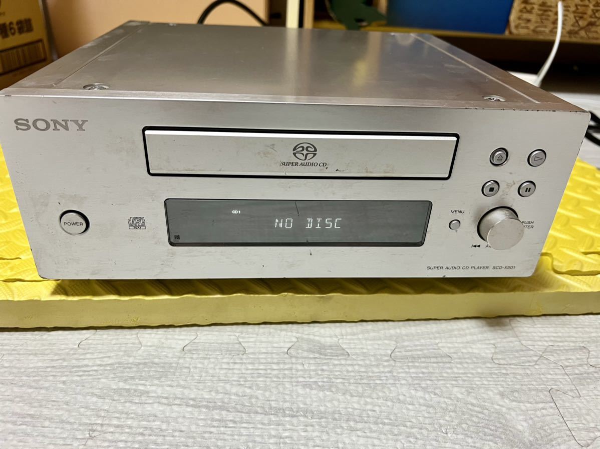 SONY SCD-X501 CDプレーヤー ソニー 動作未確認 SCD-X501 SONY