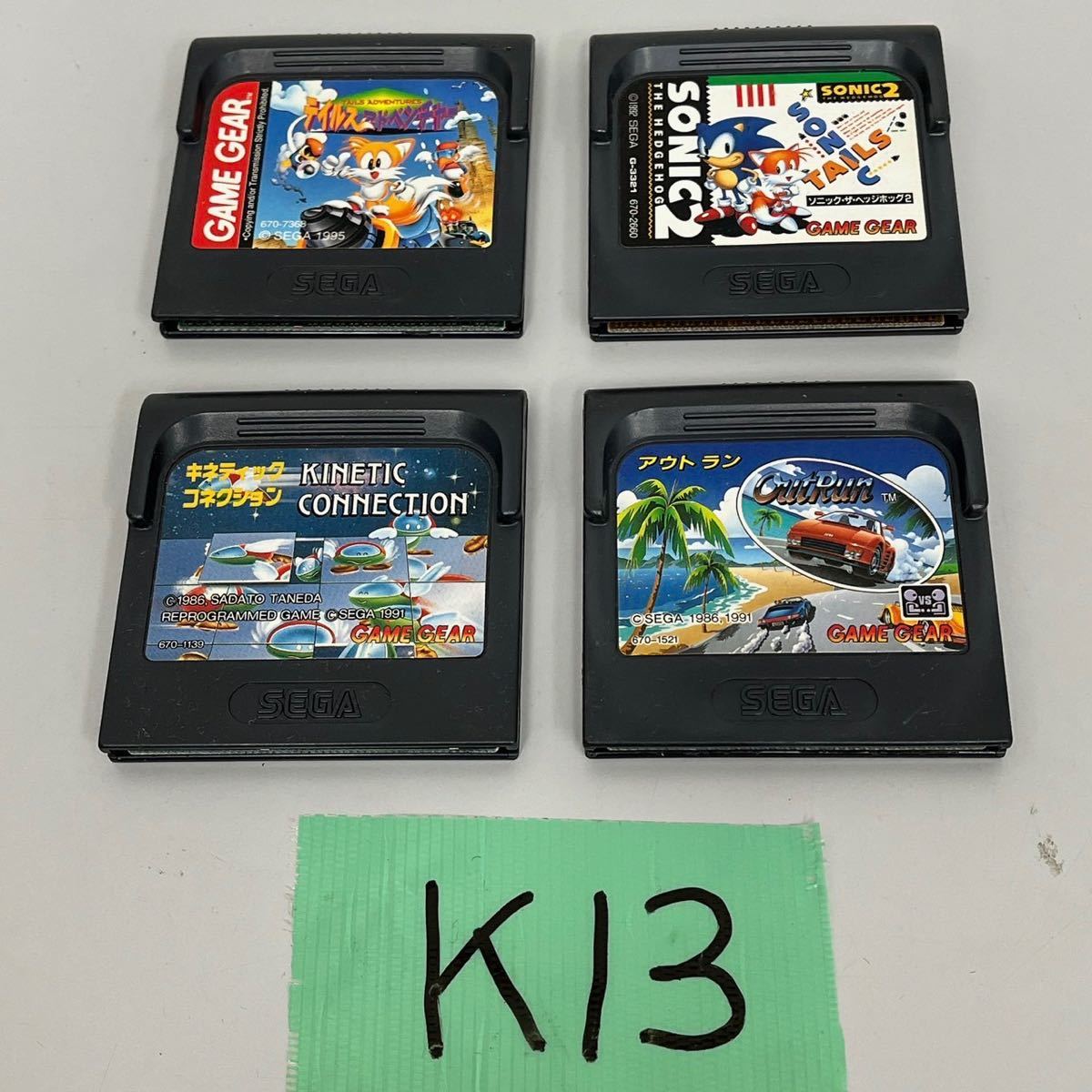 K13 SEGA セガ GAME GEAR ゲームギア TAILS ADVENTURES テイルス