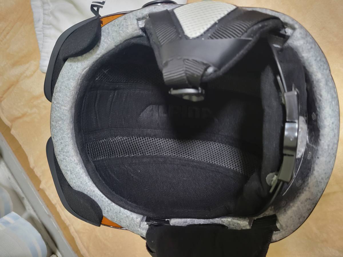 ALPINA バイザー付きヘルメット 58-61cm アルピナ ヘルメット ALPINA