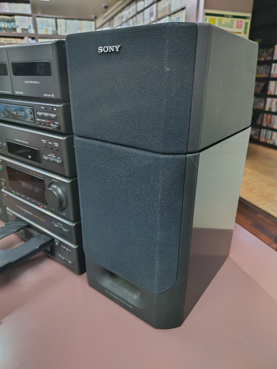 K:SONY ソニー MHC-909D システムコンポ 通電確認済 ジャンク SS-909AV