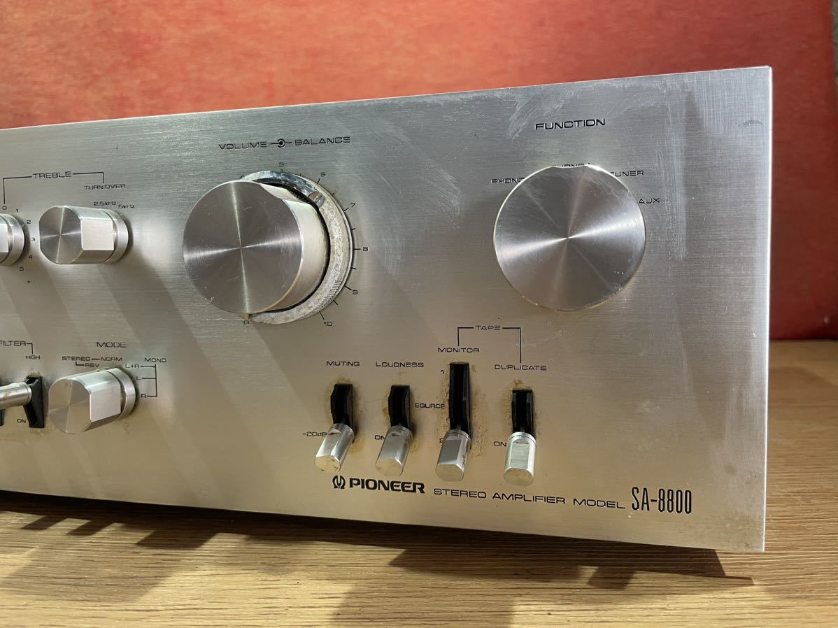 PIONEER プリメインアンプ SA-8800II ジャンク パイオニア PIONEER SA