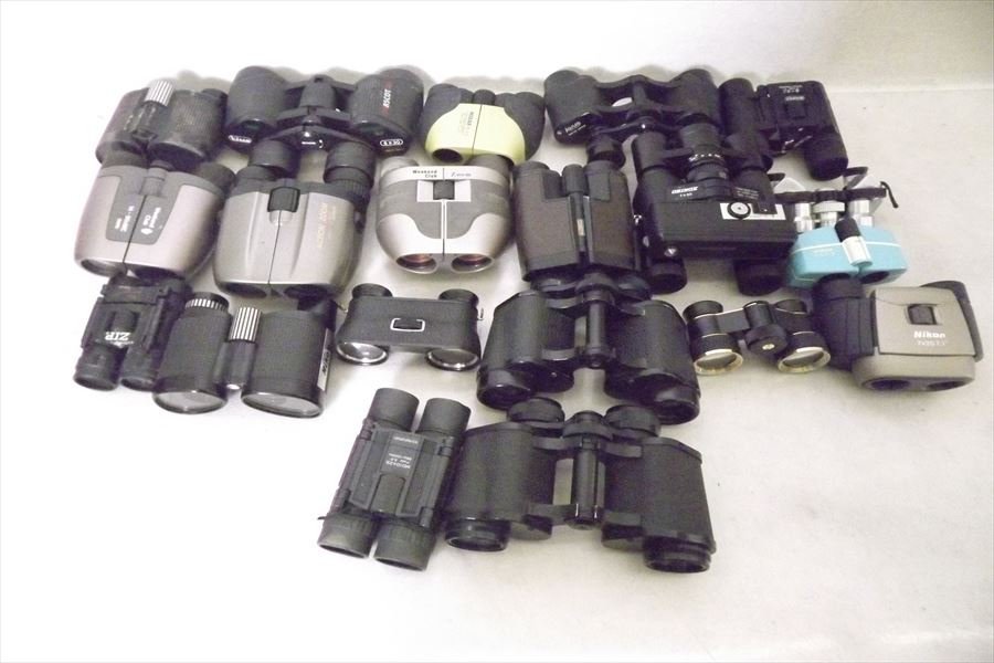 ▼ 双眼鏡 20台 メーカー様々 双眼鏡 中古 231205R9195 双眼鏡 20×50 高 ZCF SPIRIT 通販