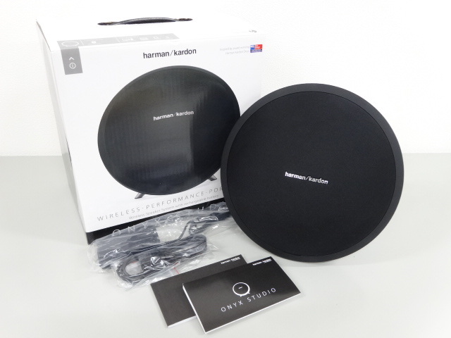 美品 動作確認済み harman kardon ハーマンカードン ONYX STUDIO HKONYXSTUDIOJN 本体 高音質 Bluetooth ワイヤレス スピーカー