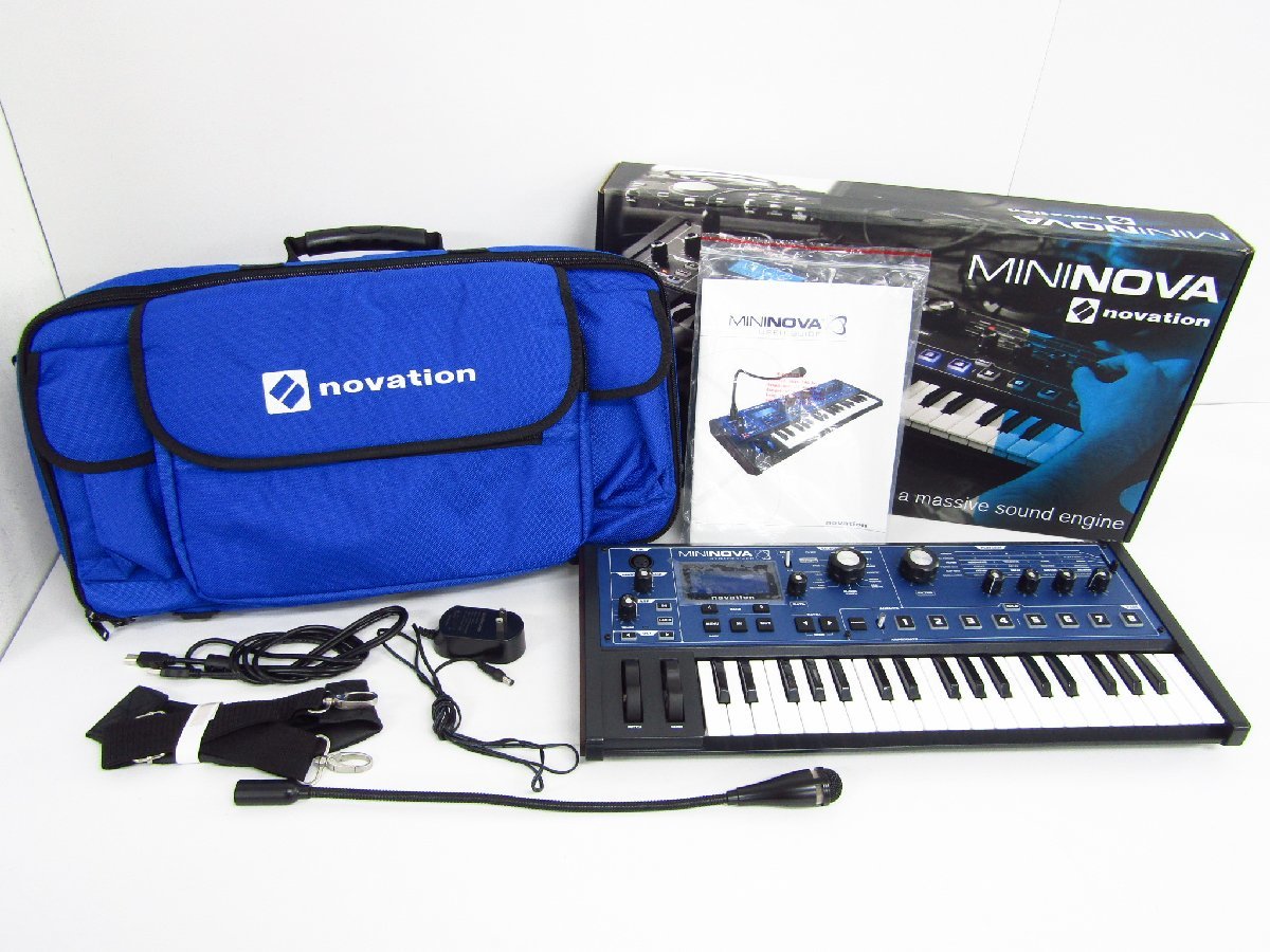 MININOVA novation ノベーション シンセサイザー ソフトケース付き