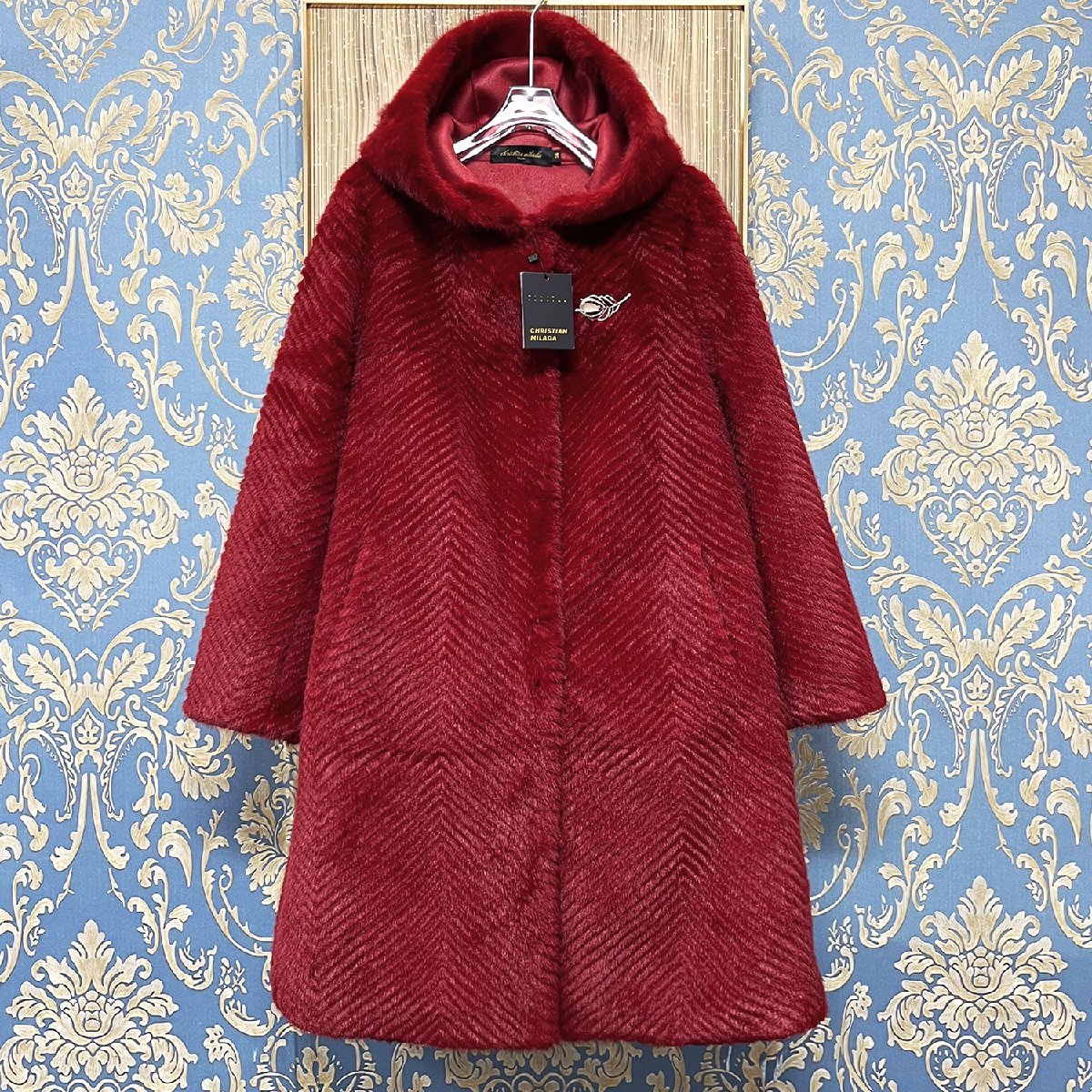 christian Yahoo!オークション 定価10万☆christian milada☆ファー