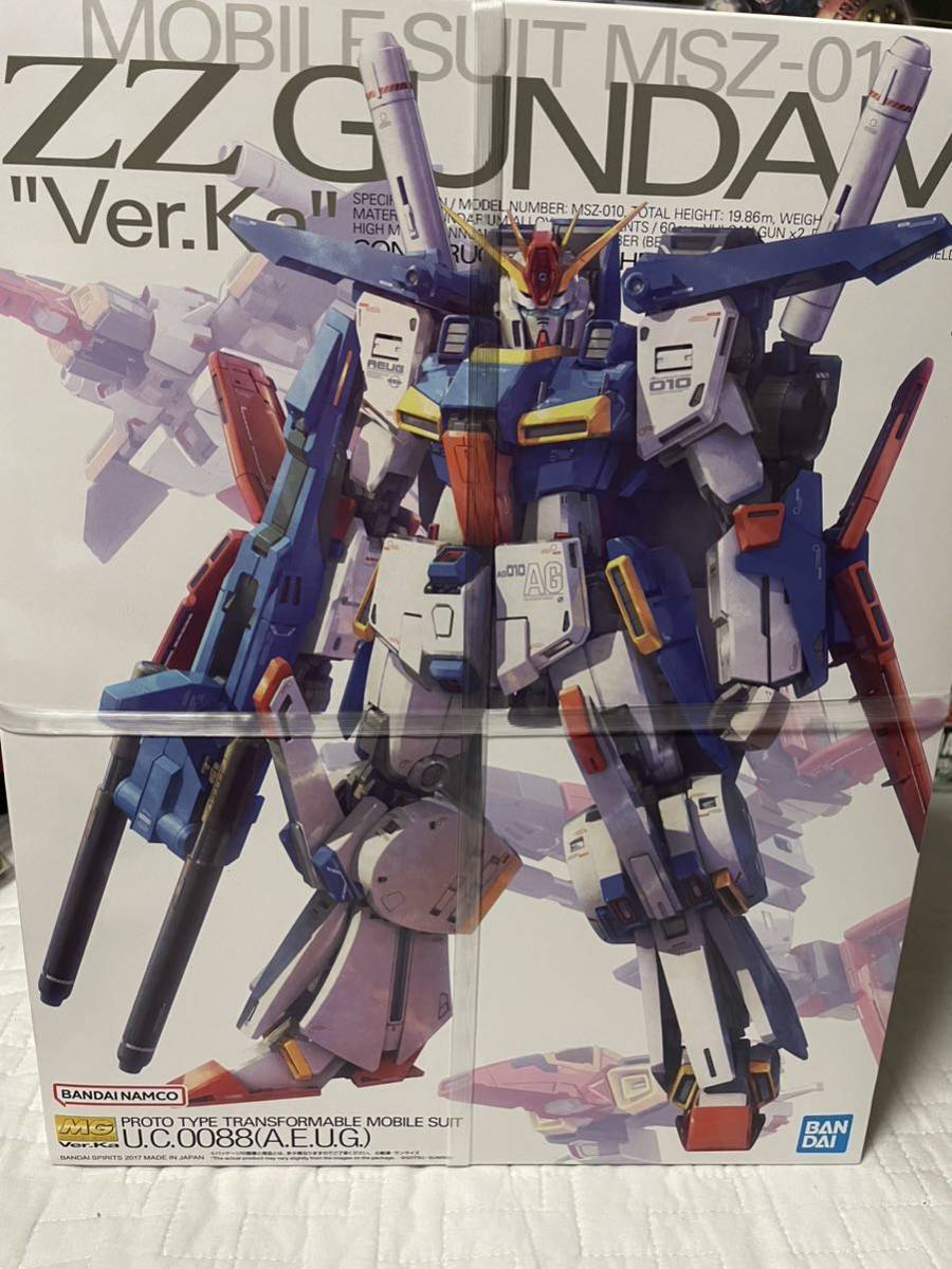 【未使用 未組立】 MG 1/100 ダブルゼータガンダム Ver.Ka 機動戦士ZZガンダム マスターグレード バンダイ ガンプラ　新品
