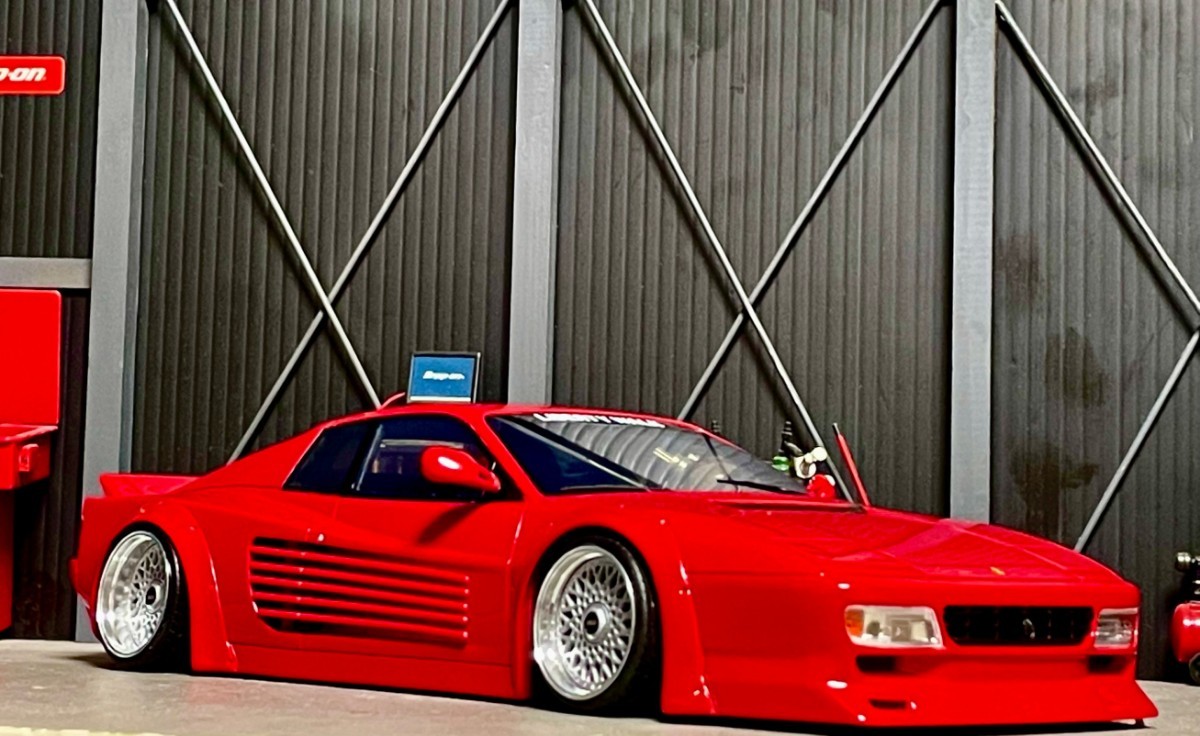 アイドロン1⁄43 BBSフェラーリ ケーニッヒフェラーリ 512BBiターボ BBS