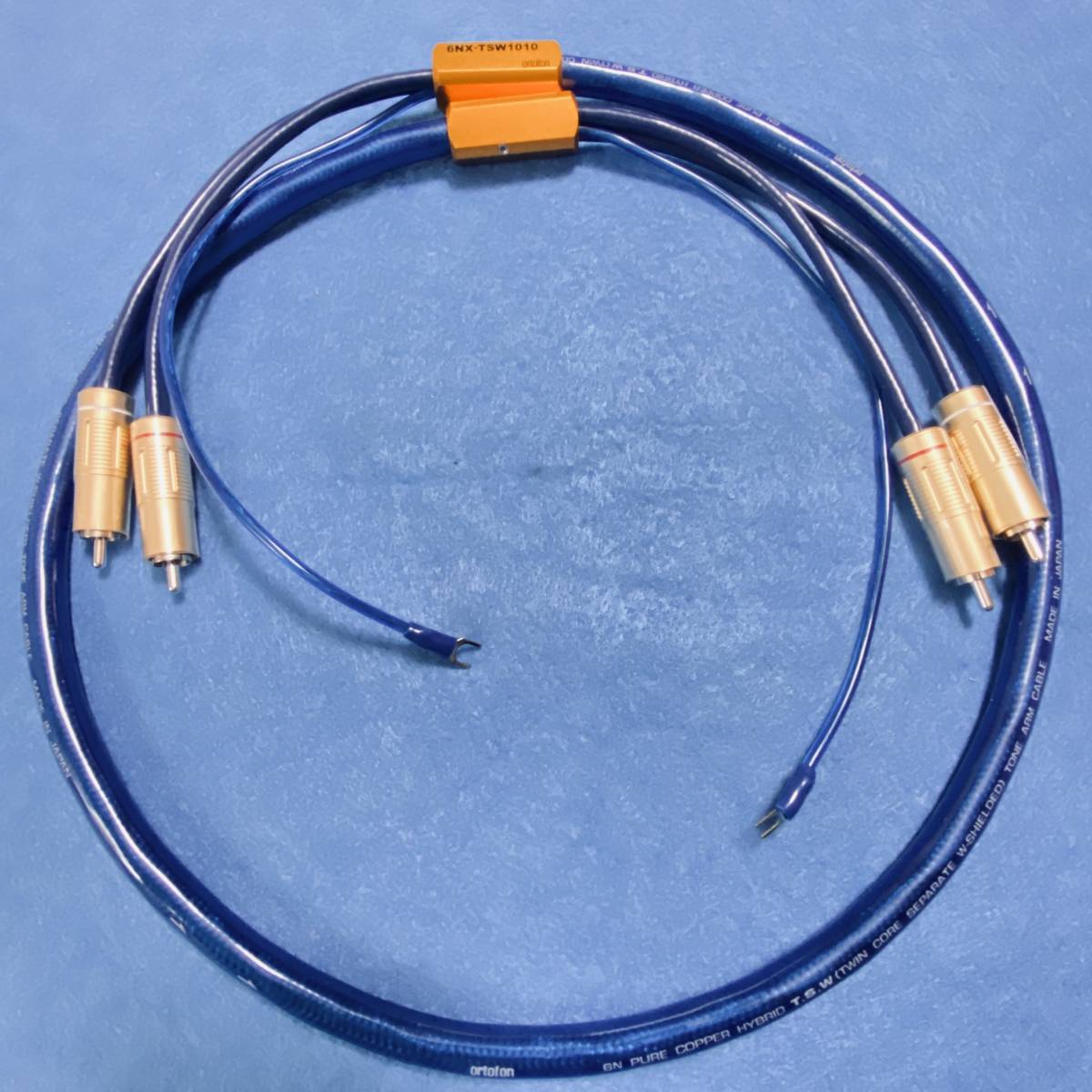 ortofon 6NX-TSW1010R RCA-RCA Phono Cable 1.2m オルトフォン フォノ
