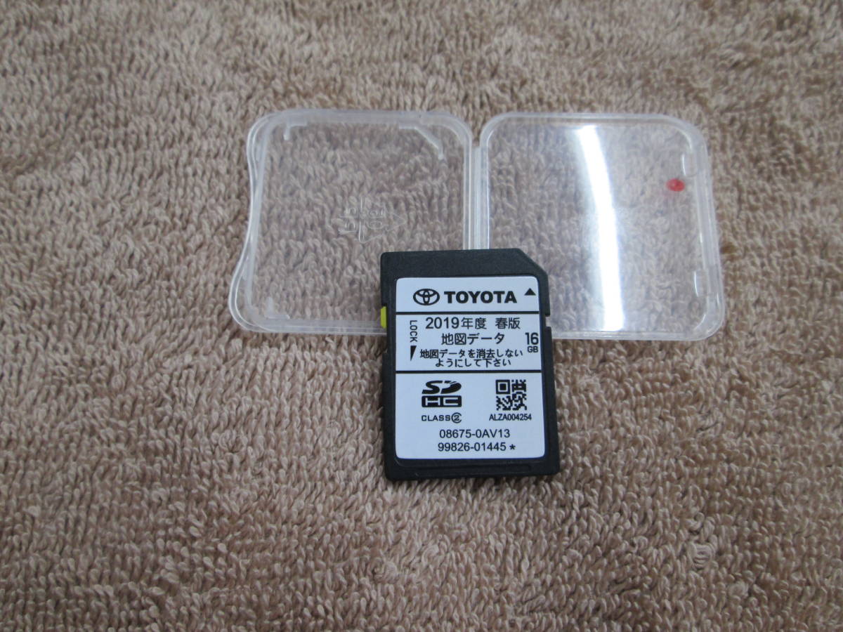 ♪♪ 2019年度 春版 トヨタ純正 SDカード 地図データ NSZT-W62G/Y62用 ♪♪