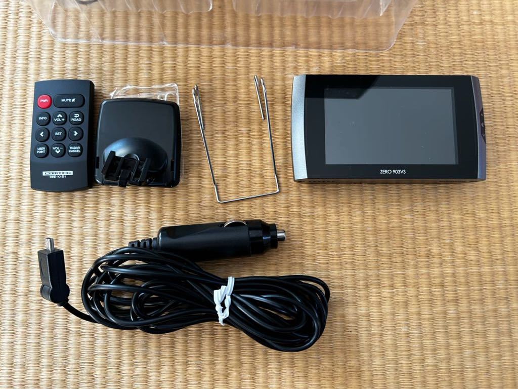 コムテック レーダー 探知機 ZERO 903VS Wi-Fi機能付き 専用コムテック