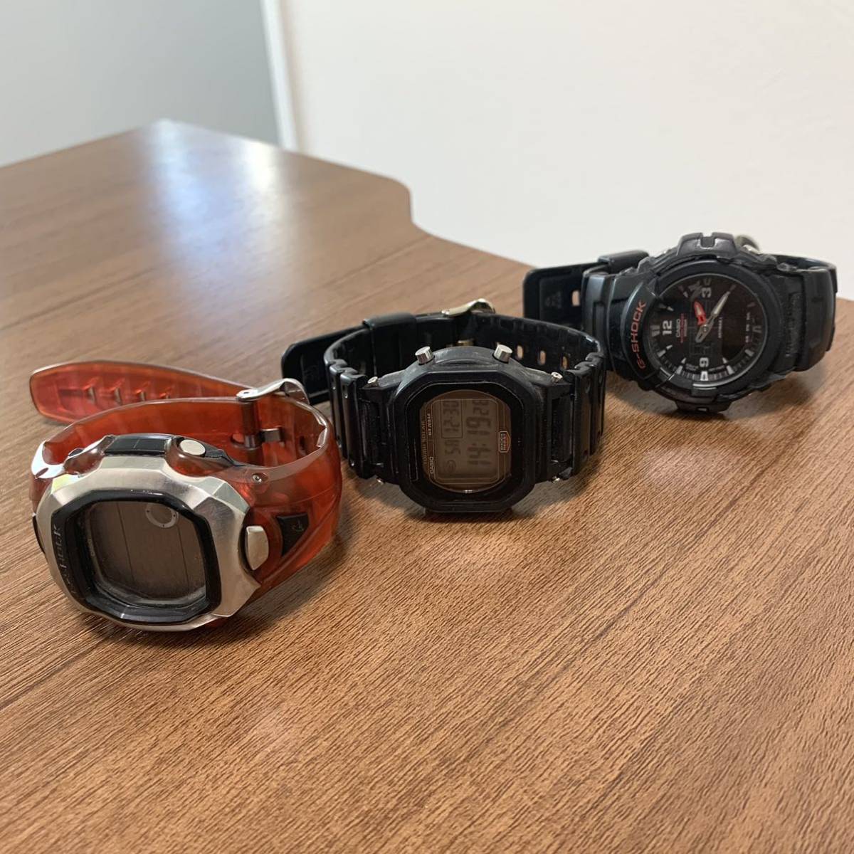 GーSHOCK 3本 腕時計 まとめ売り 稼働品もアリ ジャンクまとめ カシオ 